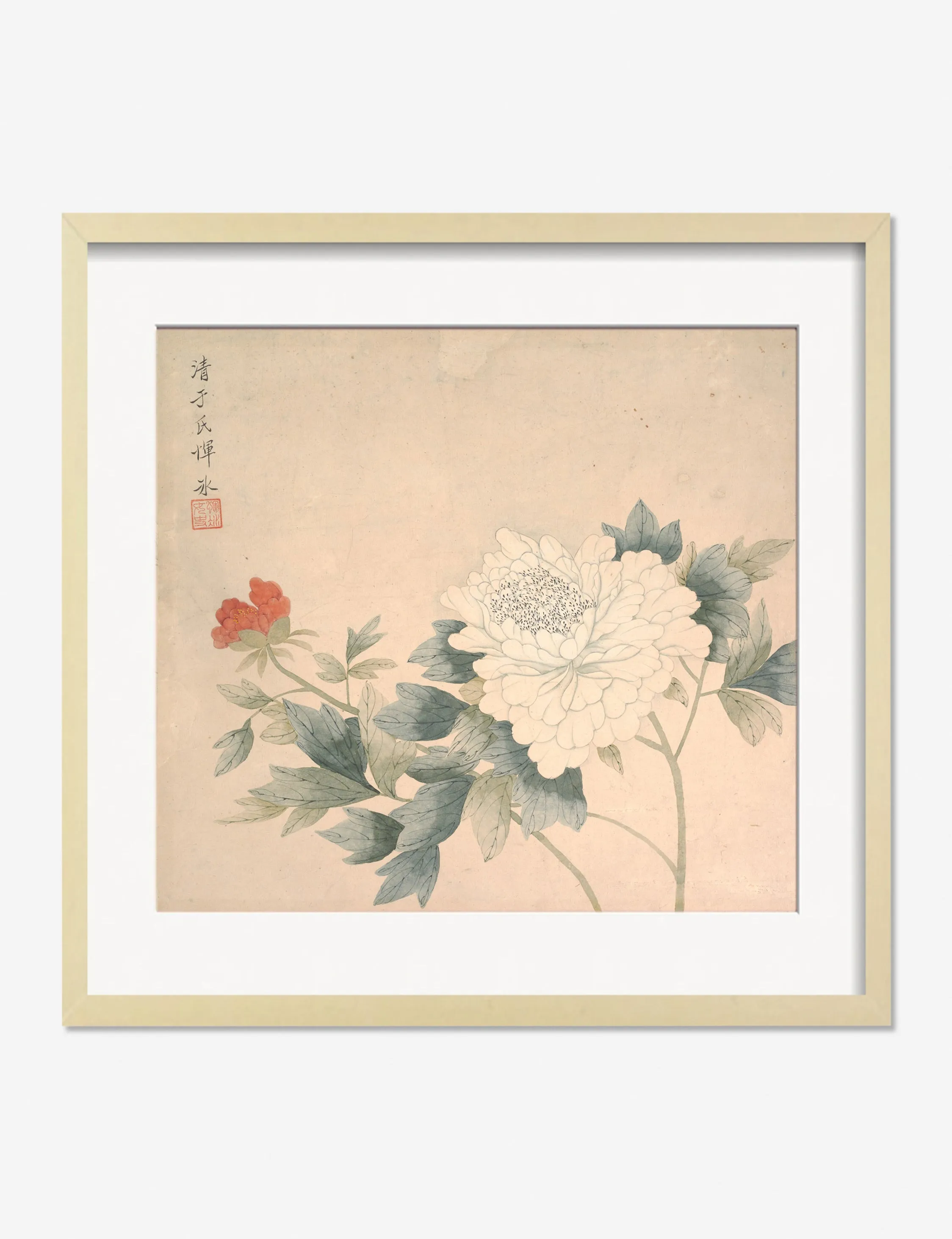 Flower Study 2 Print by Yun Bing Lulu and Georgia