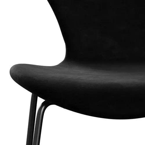 Fritz Hansen Series 7™ Chair Full Upholstery, Black/Belfast Velvet Night Black