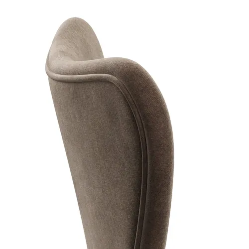 Fritz Hansen Series 7 Chair Full Upholstery, Nine Grey/Belfast Velvet Grey Brown