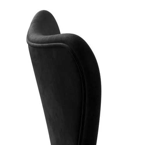 Fritz Hansen Series 7™ Chair Full Upholstery, Nine Grey/Belfast Velvet Night Black