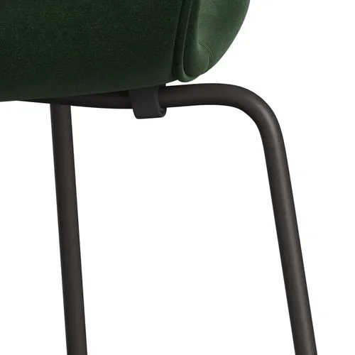 Fritz Hansen Series 7™ Chair Full Upholstery, Warm Graphite/Belfast Velvet Forest Green