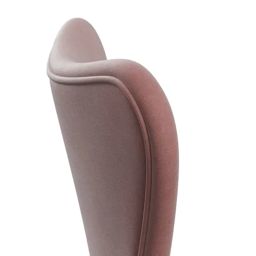 Fritz Hansen Series 7™ Chair Full Upholstery, Warm Graphite/Belfast Velvet Misty Rose