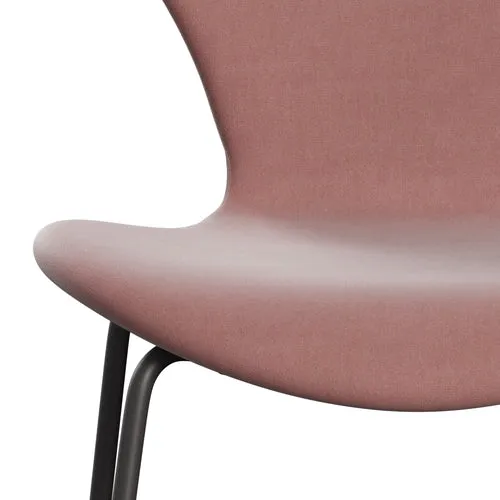 Fritz Hansen Series 7™ Chair Full Upholstery, Warm Graphite/Belfast Velvet Misty Rose