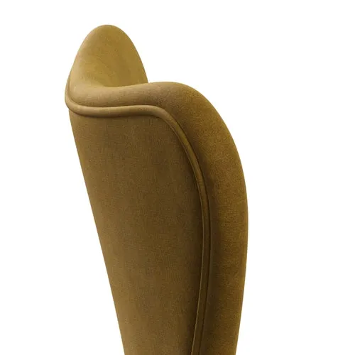 Fritz Hansen Series 7™ Chair Full Upholstery, Warm Graphite/Belfast Velvet Soft Ochre