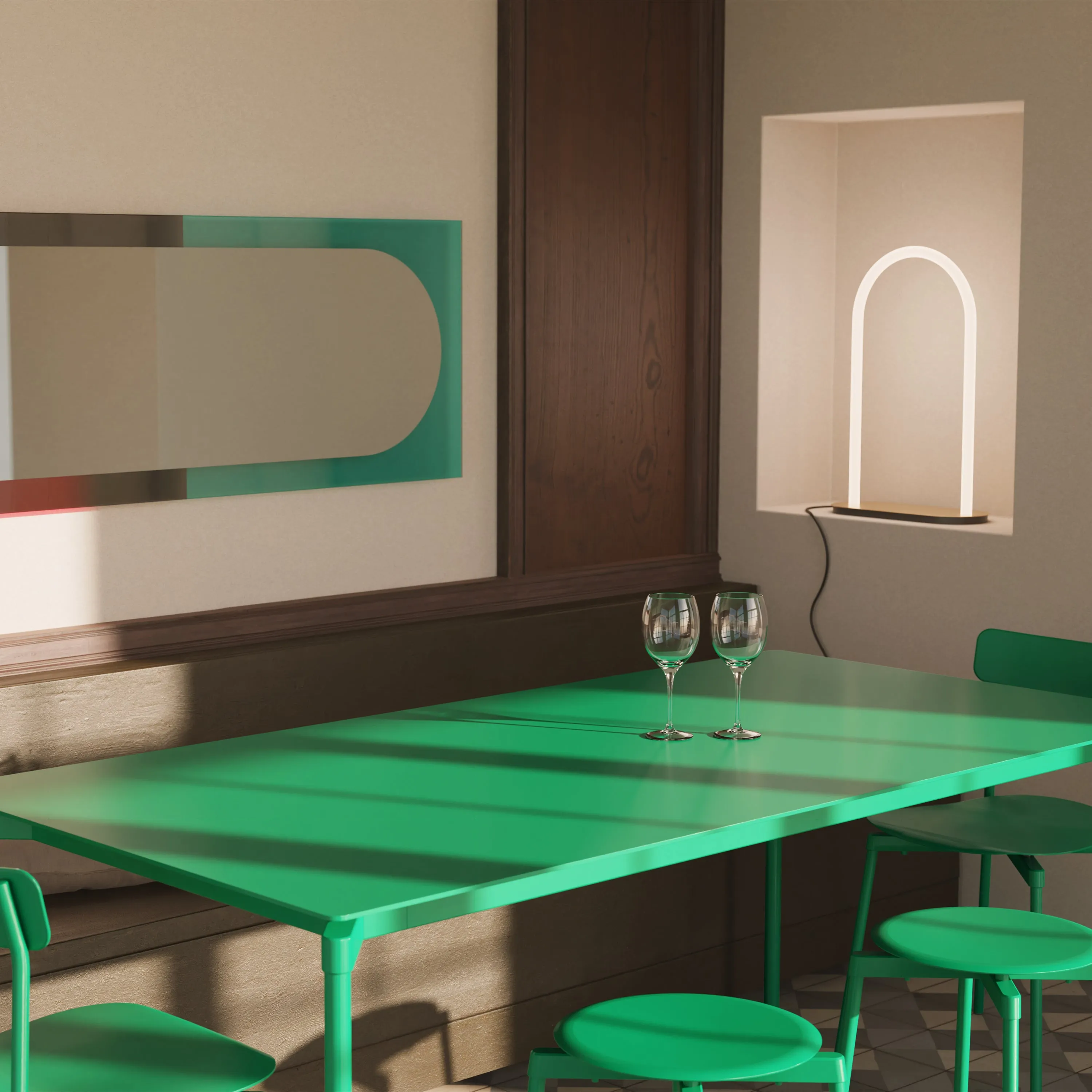 Fromme Rectangle Dining Table