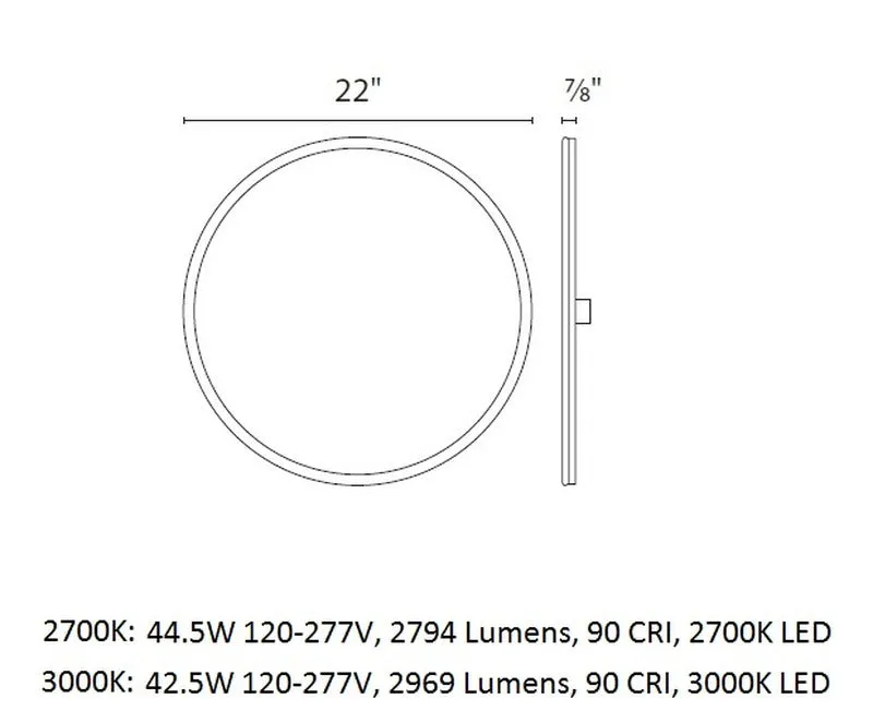 Geos Flush Mount