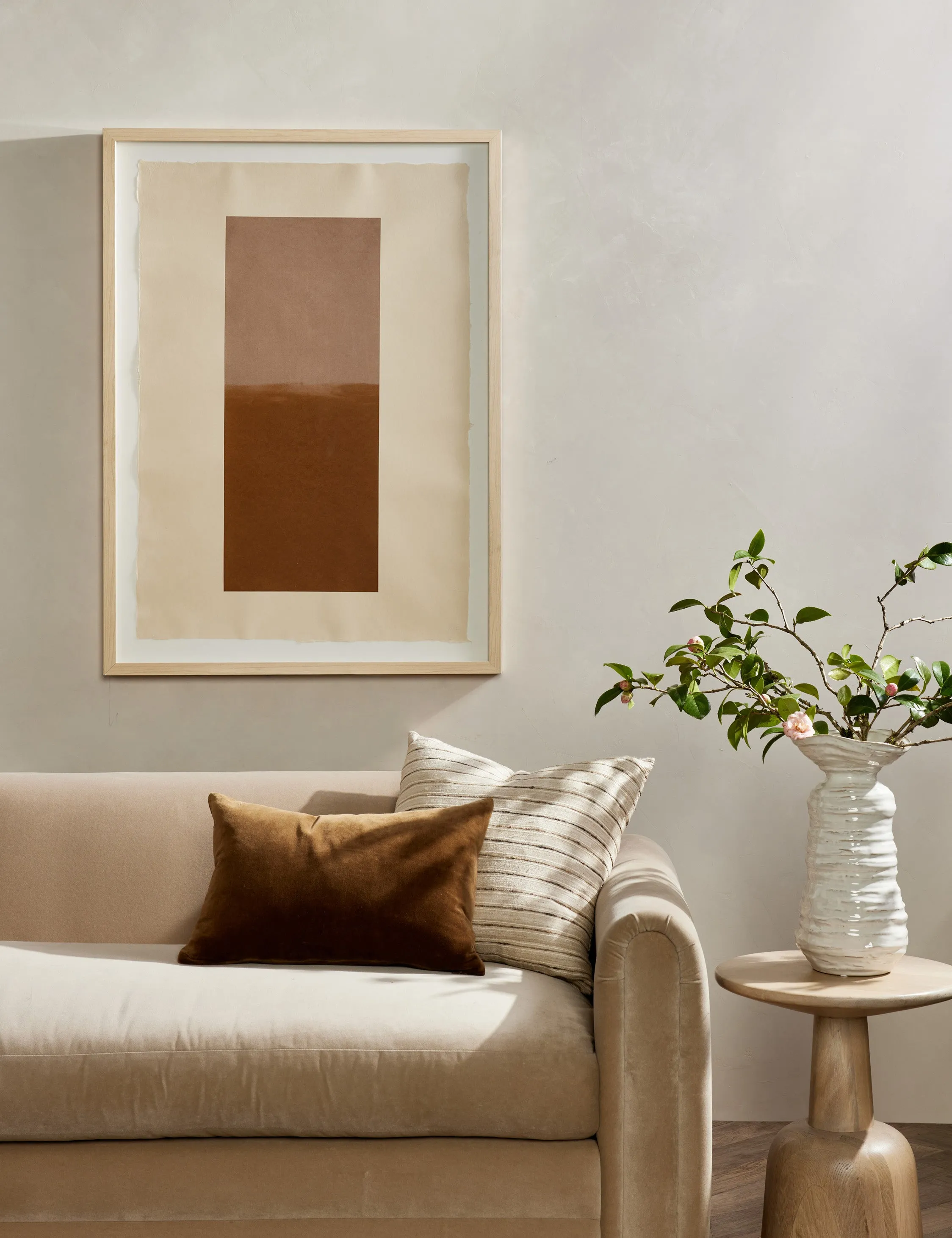 Gradient Silkscreen Wall Art by Visual Contrast Lulu and Georgia