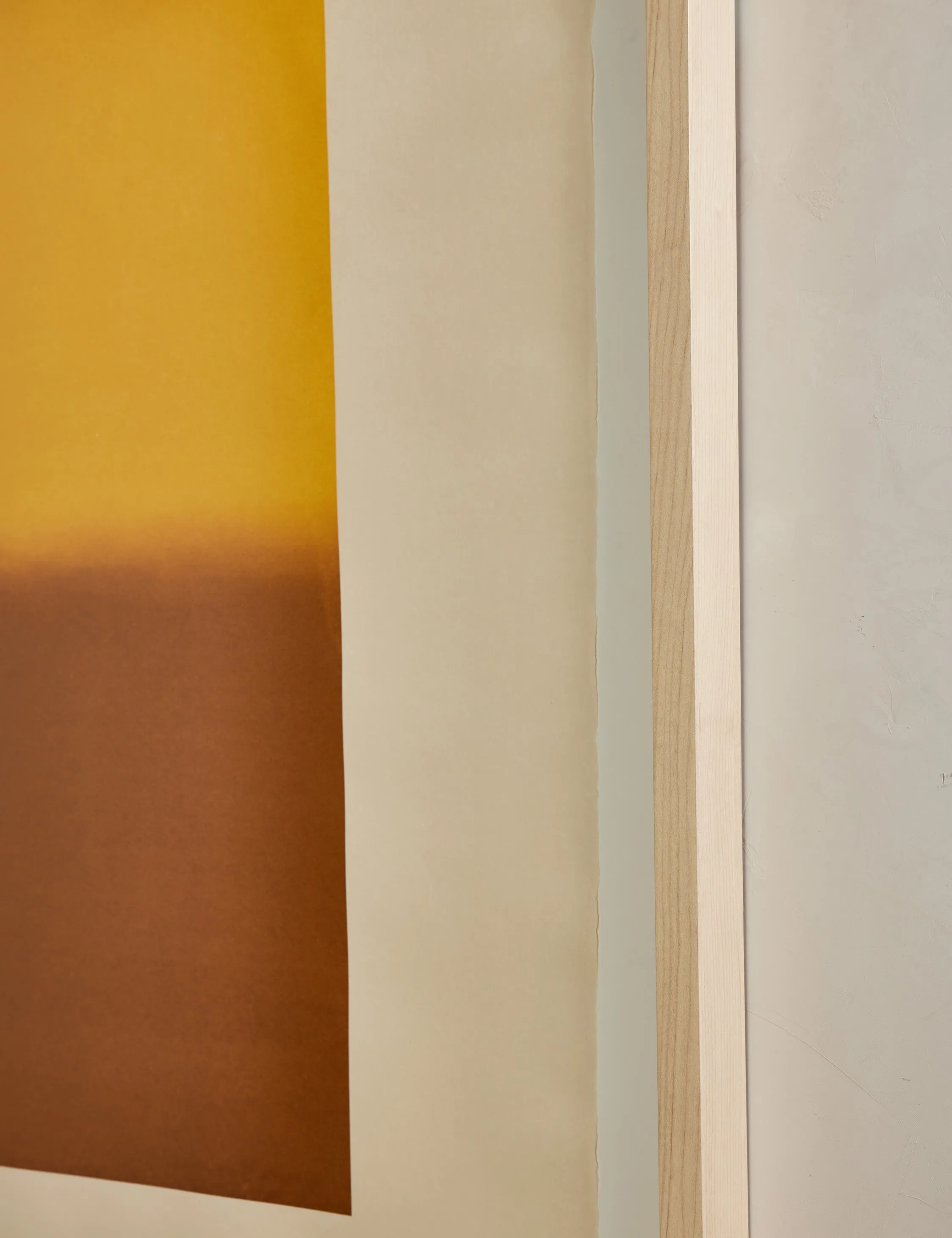 Gradient Silkscreen Wall Art by Visual Contrast Lulu and Georgia