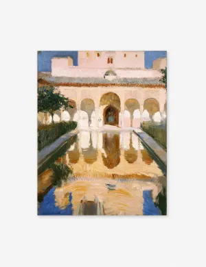 Hall of the Ambassadors, Alhambra, Granada' Wall Art by Joaquin Sorolla y Bastida Lulu and Georgia