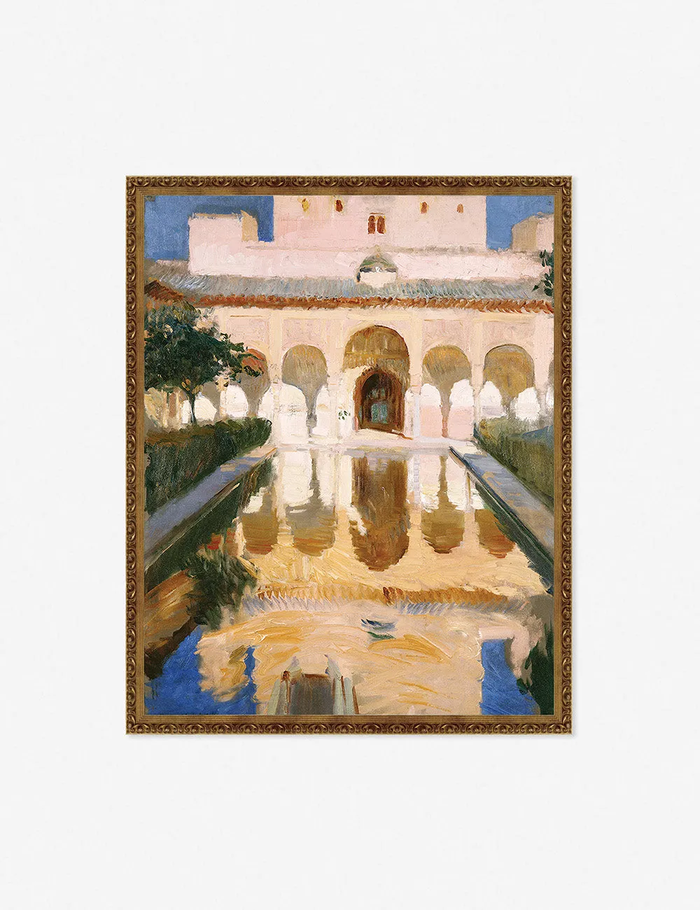Hall of the Ambassadors, Alhambra, Granada' Wall Art by Joaquin Sorolla y Bastida Lulu and Georgia