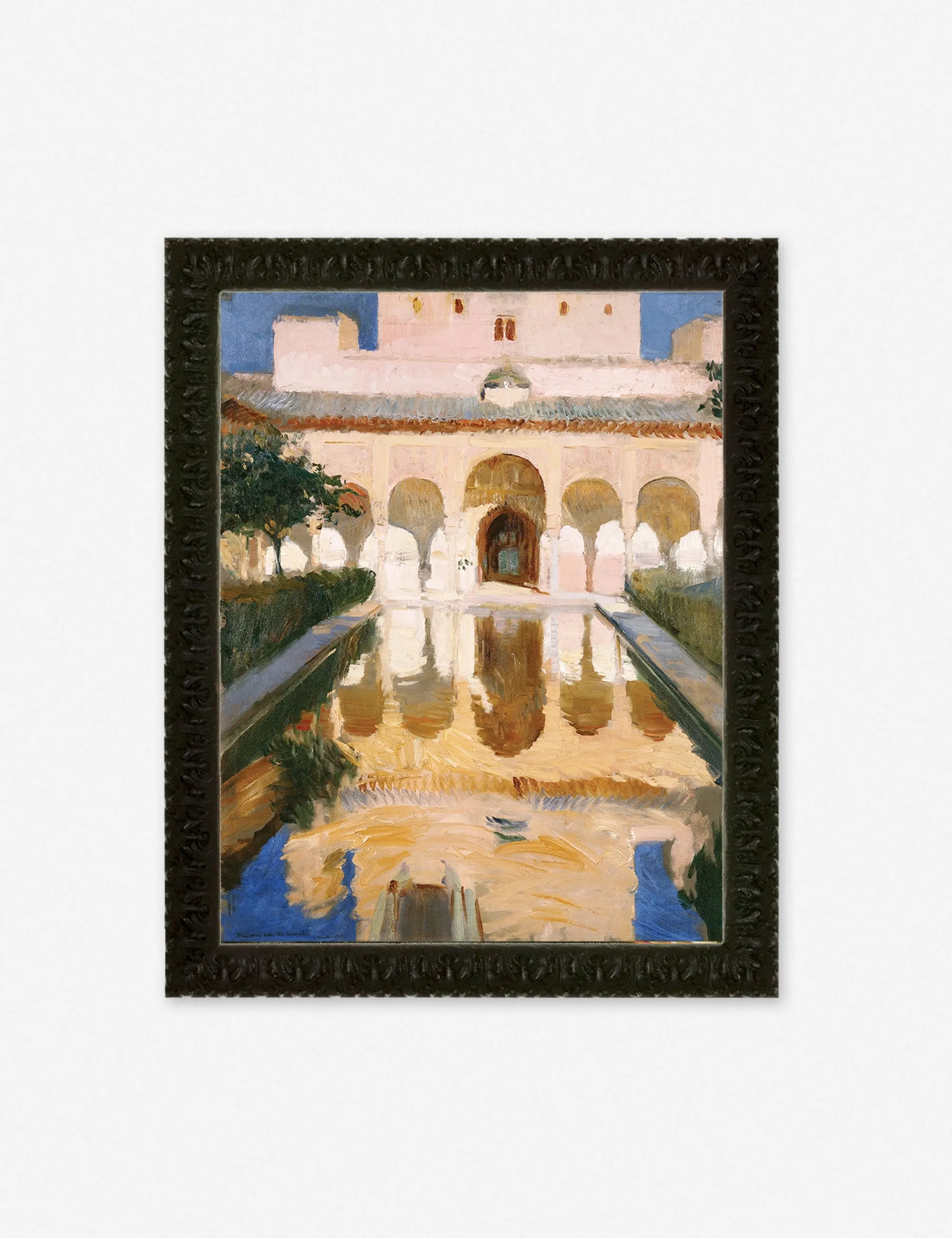 Hall of the Ambassadors, Alhambra, Granada' Wall Art by Joaquin Sorolla y Bastida Lulu and Georgia
