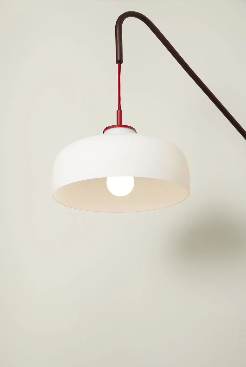 Hübsch Current Wall Lamp, Red