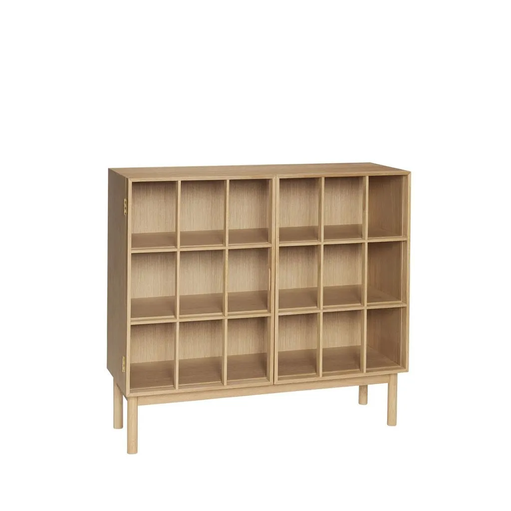 Hbsch Shoji Cabinet Wide Natural