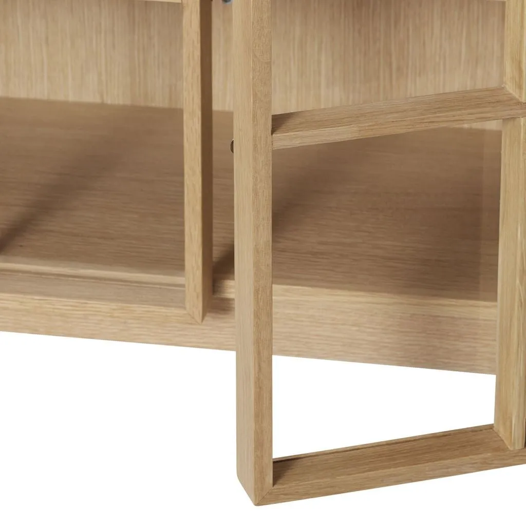 Hbsch Shoji Cabinet Wide Natural