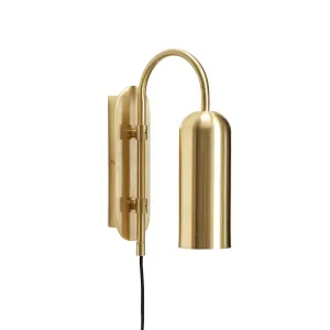 Hbsch Zenith Wall Lamp Brass