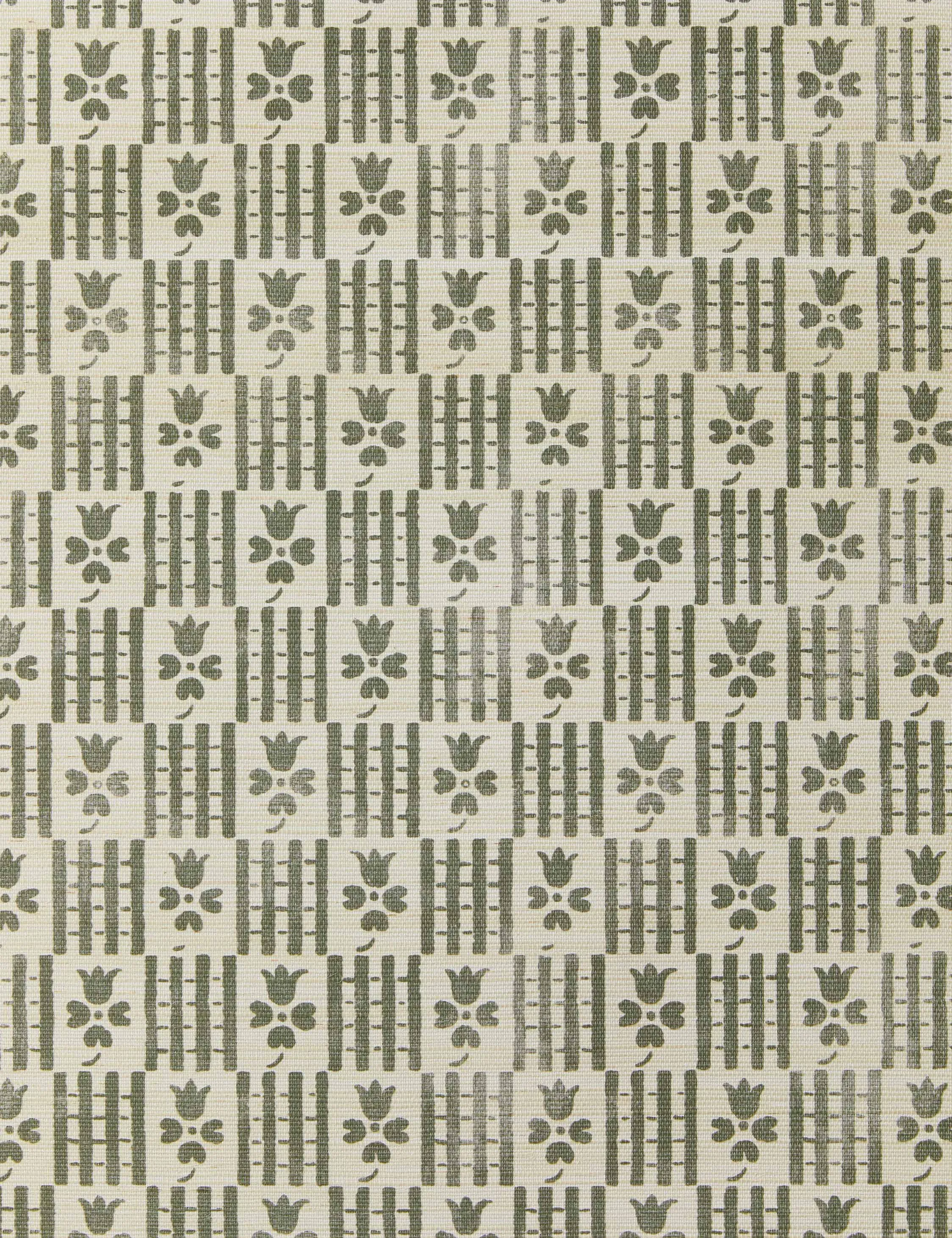 Hedra Grasscloth Wallpaper Lulu and Georgia