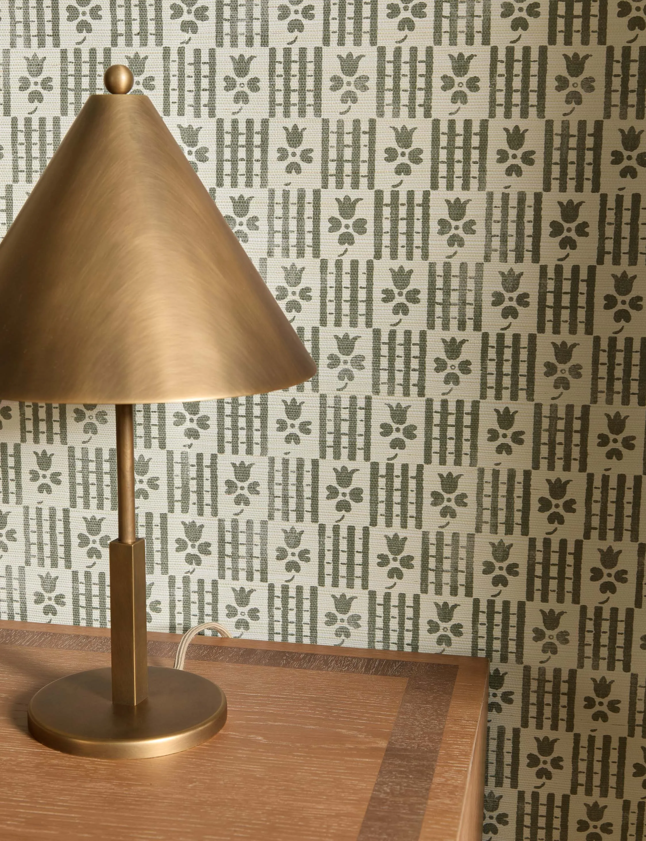 Hedra Grasscloth Wallpaper Lulu and Georgia