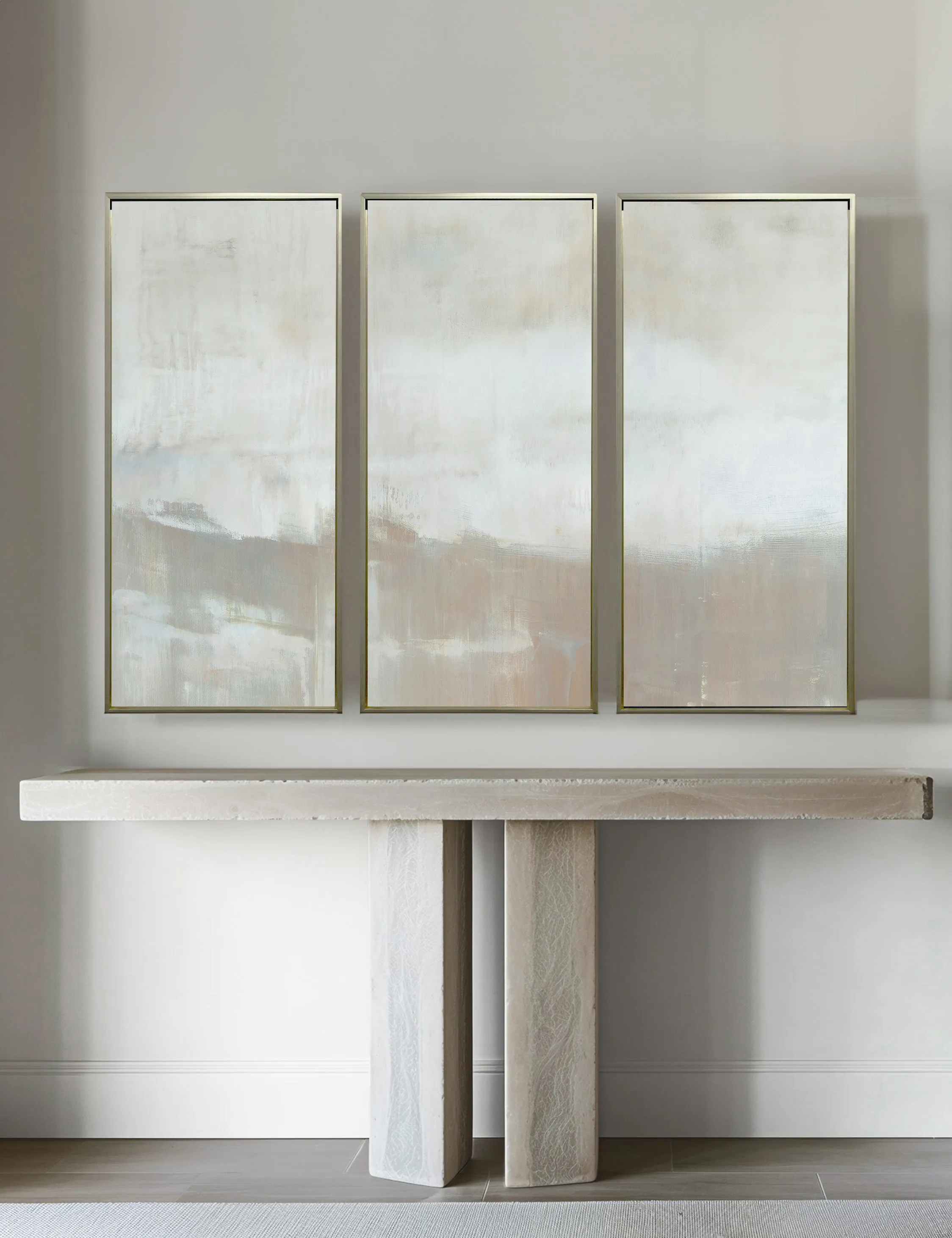 Higher Ground Triptych Wall Art (Set of 3) by Carol Benson-Cobb Lulu and Georgia