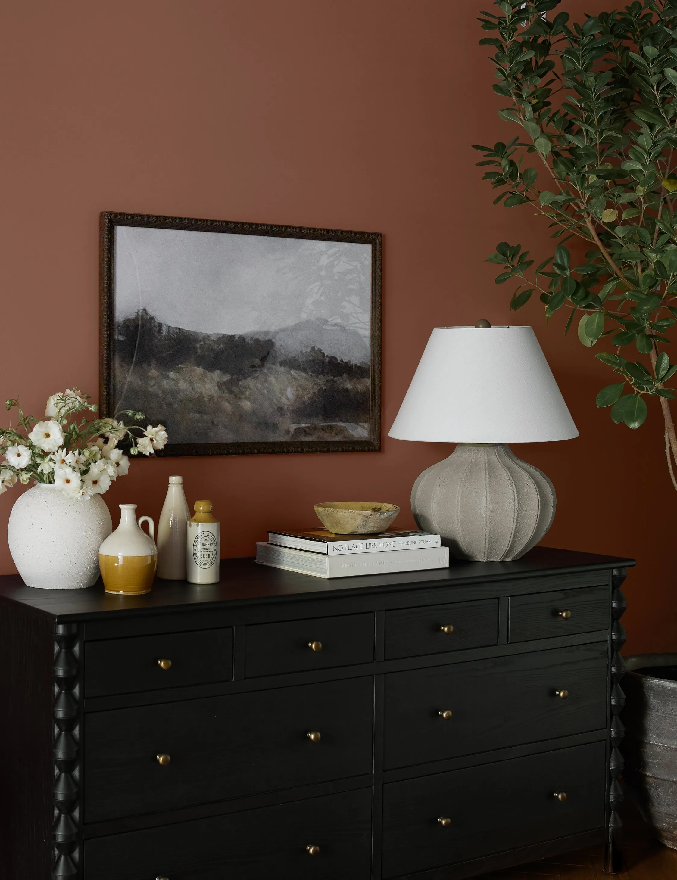 Hillside Print by Hannah Winters Lulu and Georgia