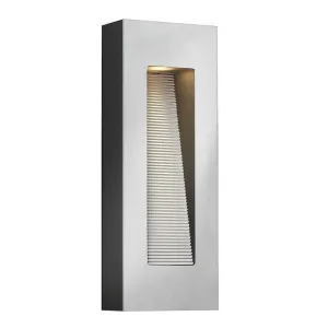 Hinkley Luna Medium Titanium Outdoor Wall Light