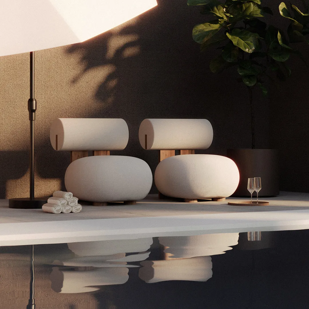Hippo Outdoor Lounge Chair