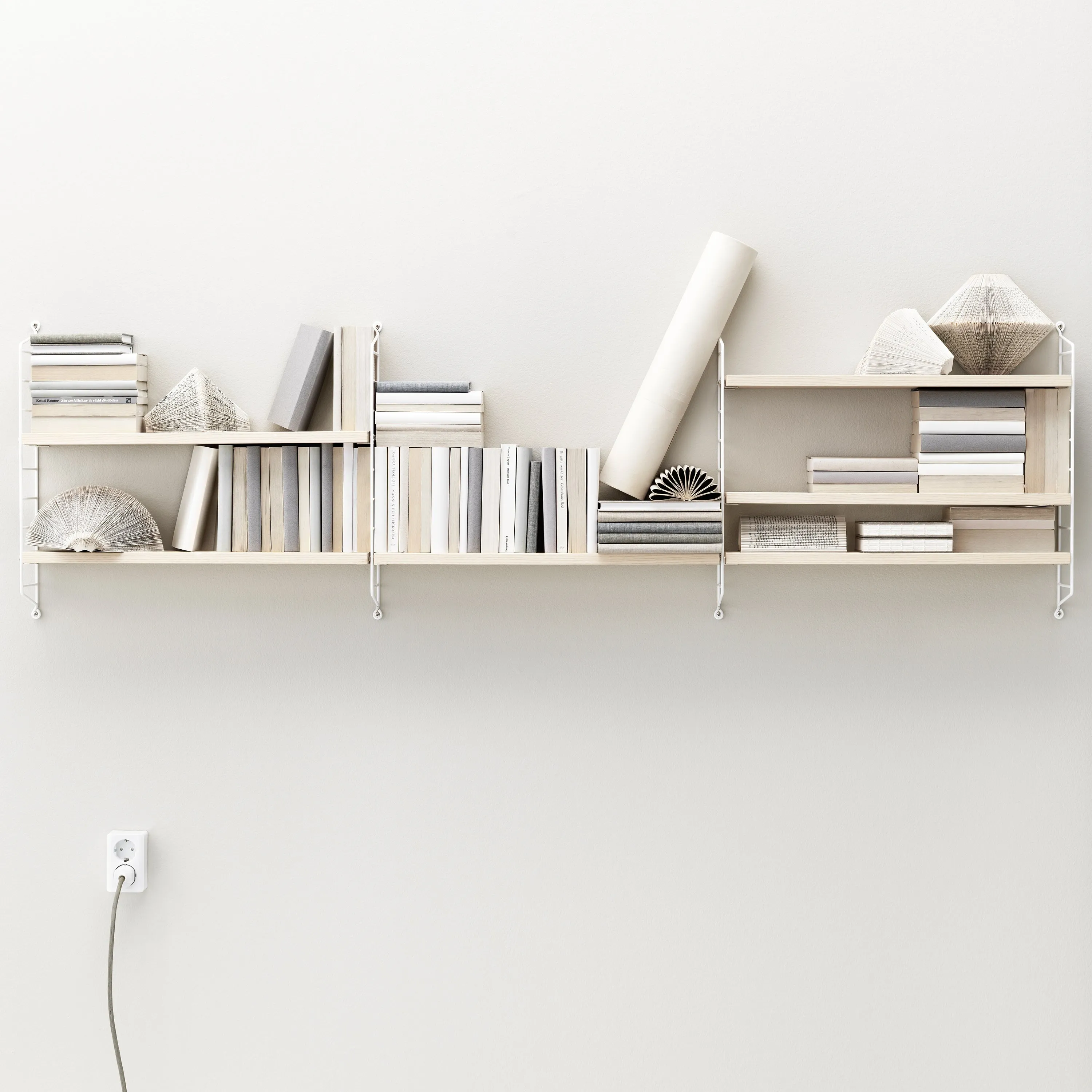 Horizontal Wall Shelving Unit