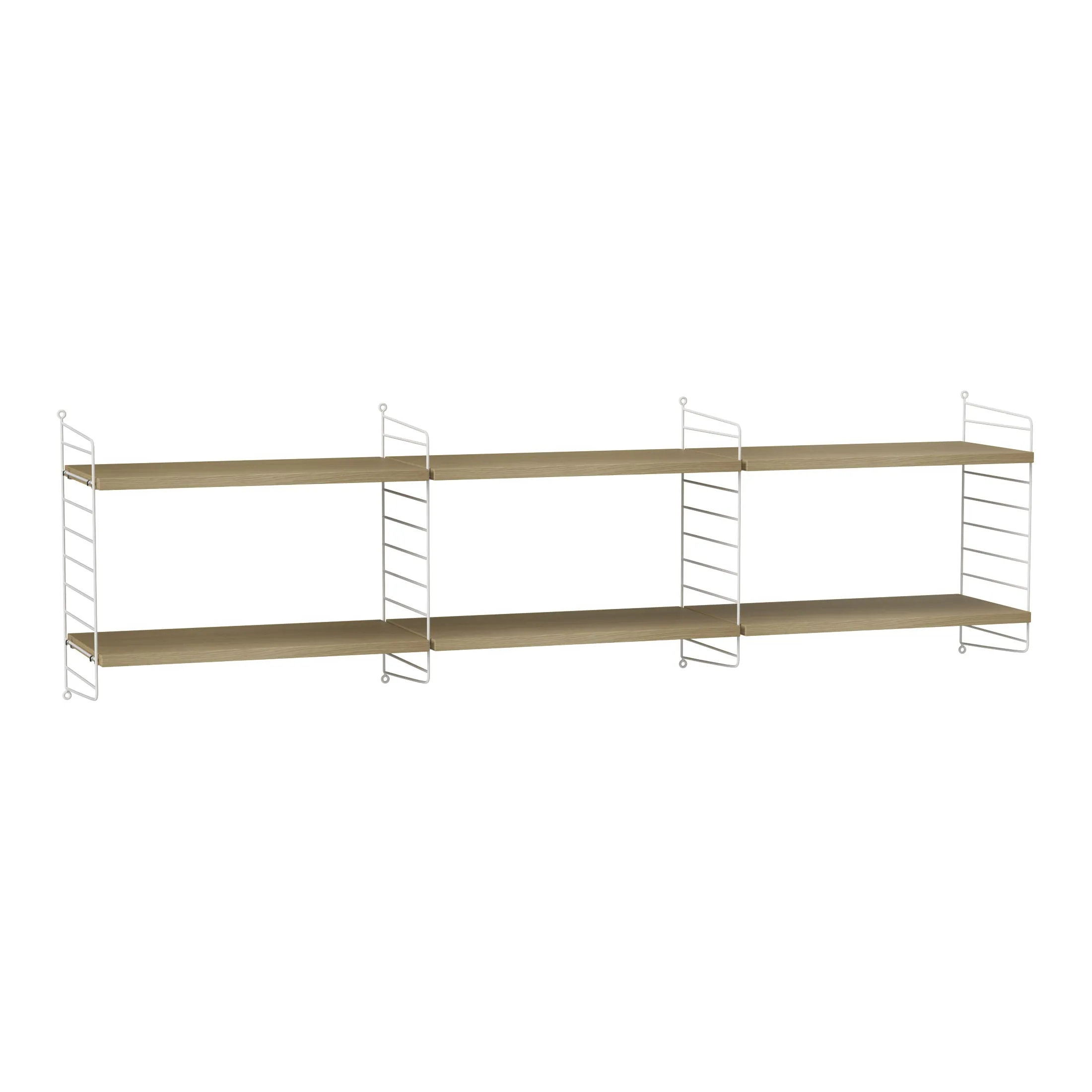 Horizontal Wall Shelving Unit