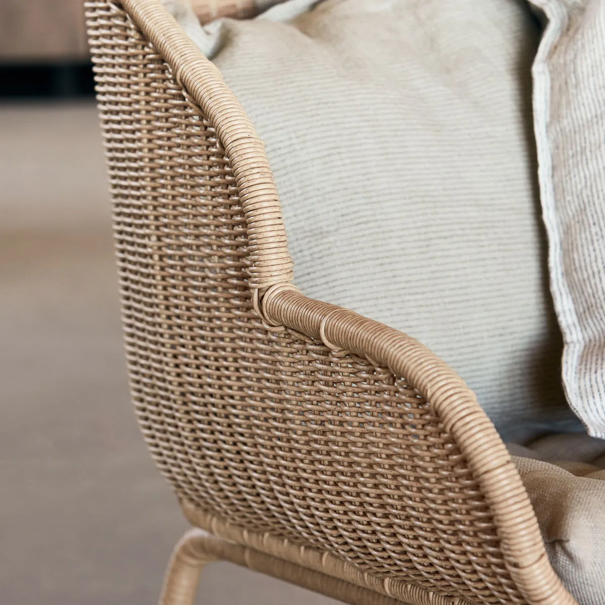 House Doctor Lounge Chair, Hd Hapur, Nature