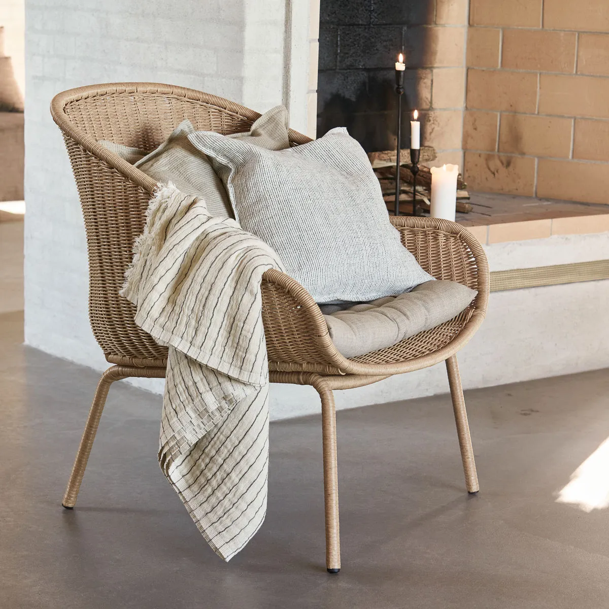 House Doctor Lounge Chair, Hd Hapur, Nature
