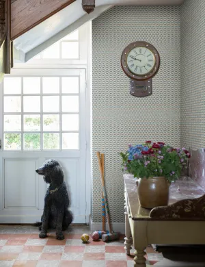 Hugo Wallpaper by Scalamandre Lulu and Georgia