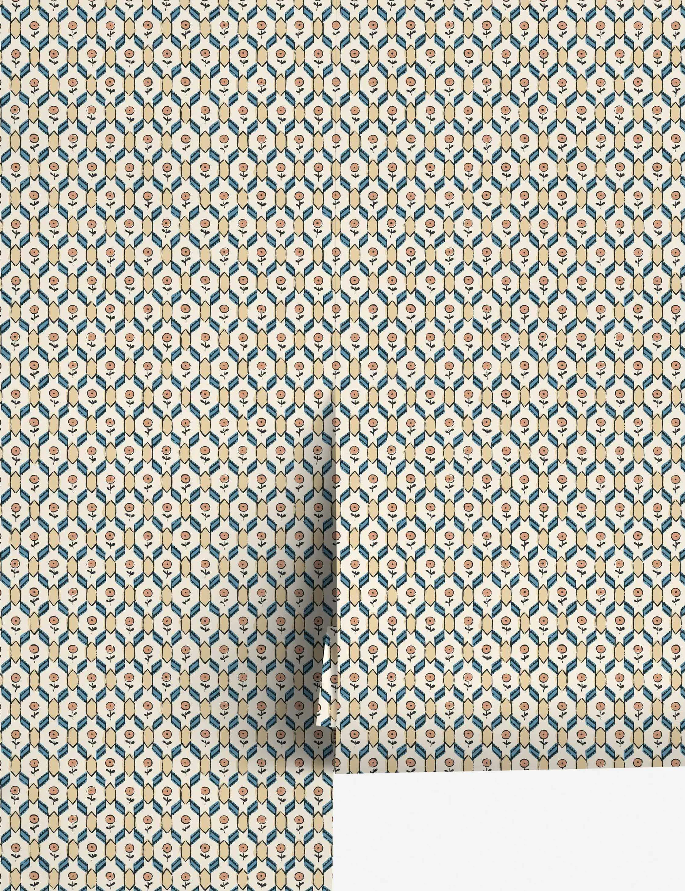 Hugo Wallpaper by Scalamandre Lulu and Georgia