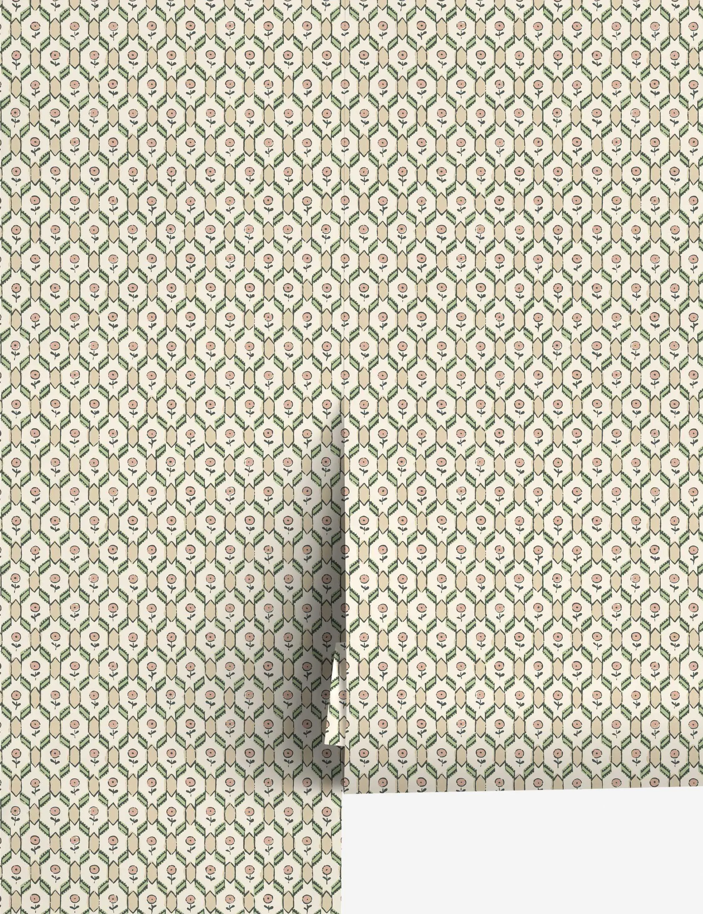 Hugo Wallpaper by Scalamandre Lulu and Georgia
