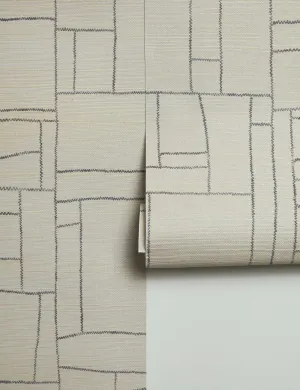Inagra Grasscloth Wallpaper Lulu and Georgia