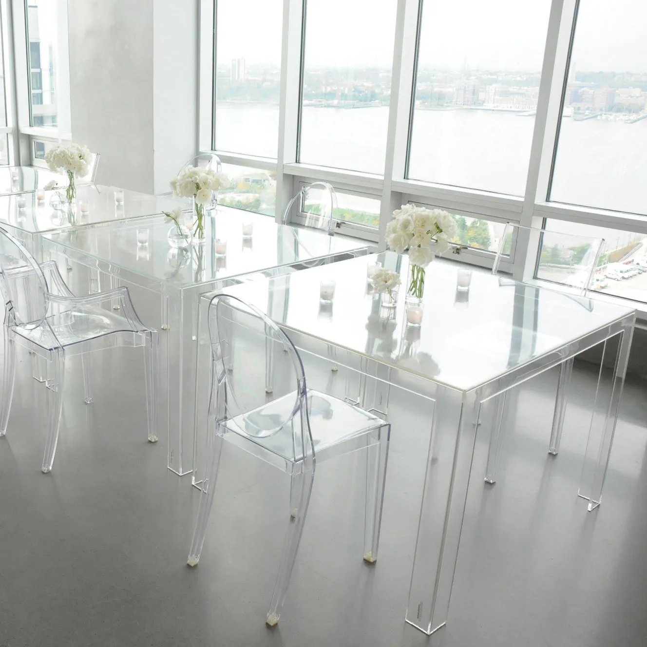 Invisible Dining Table