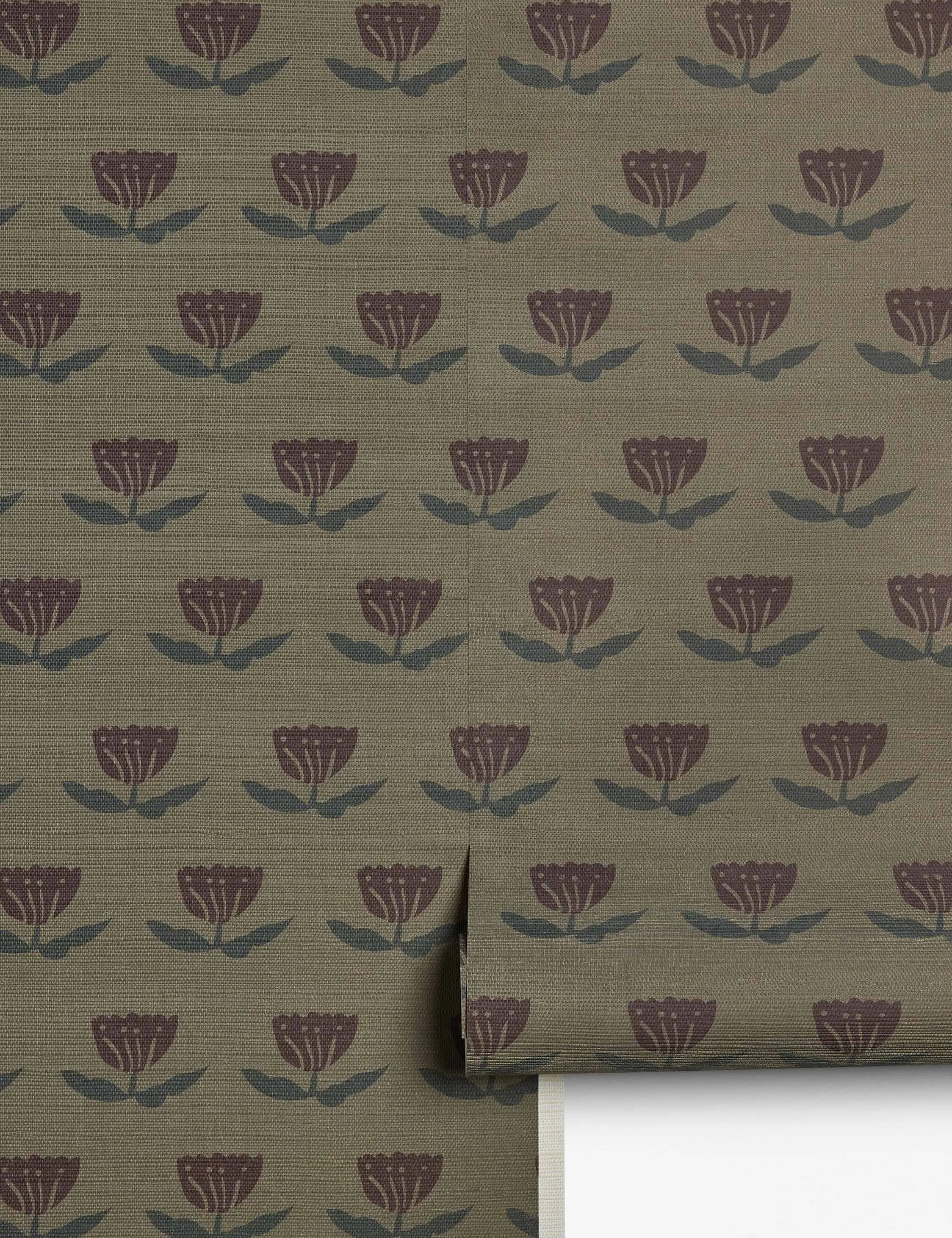 Janna Grasscloth Wallpaper by Sarah Sherman Samuel Lulu and Georgia