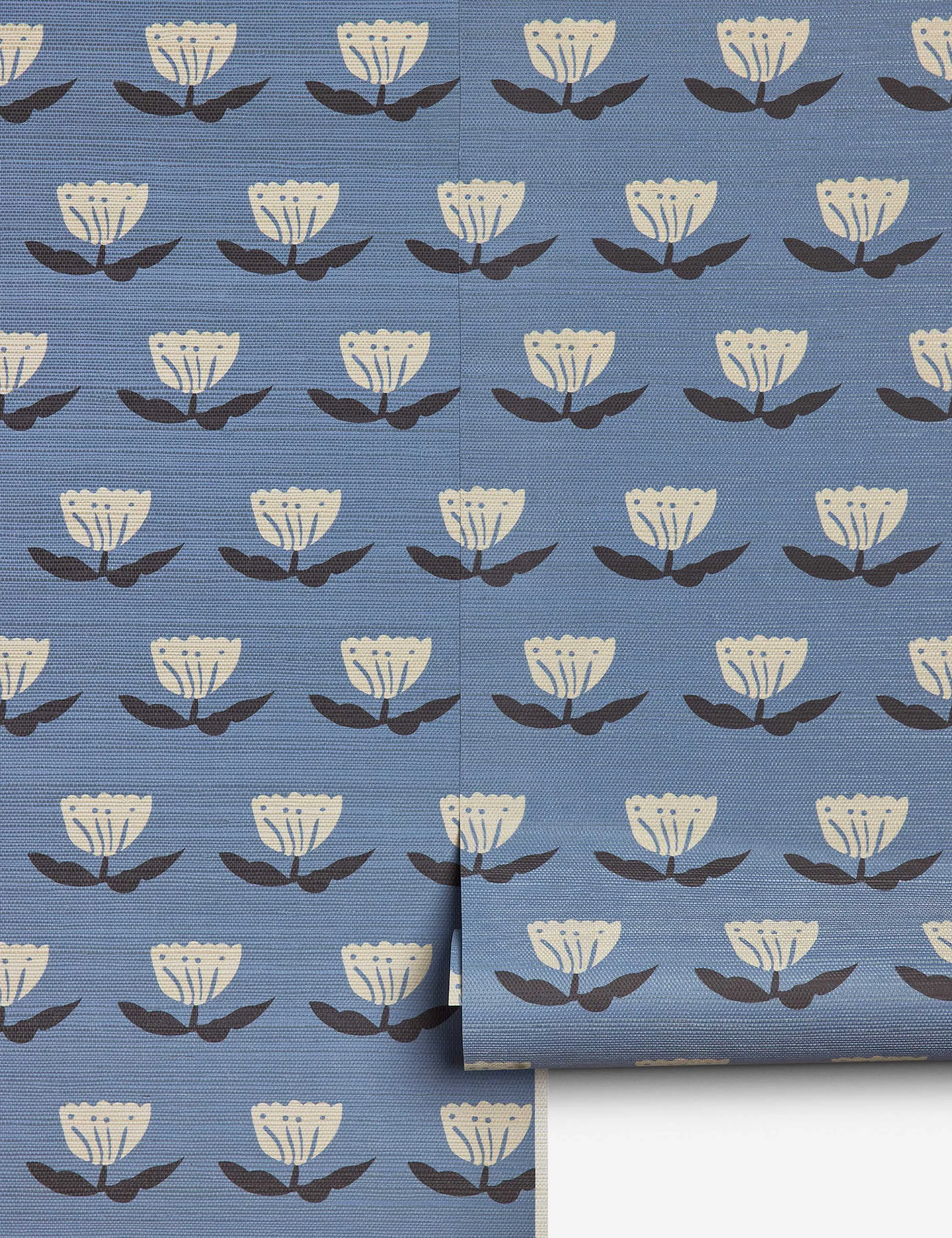 Janna Grasscloth Wallpaper by Sarah Sherman Samuel Lulu and Georgia