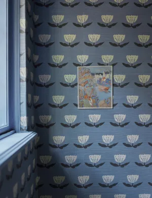 Janna Grasscloth Wallpaper by Sarah Sherman Samuel Lulu and Georgia