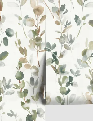 Joyful Eucalyptus Wallpaper by Candice Olson Lulu and Georgia