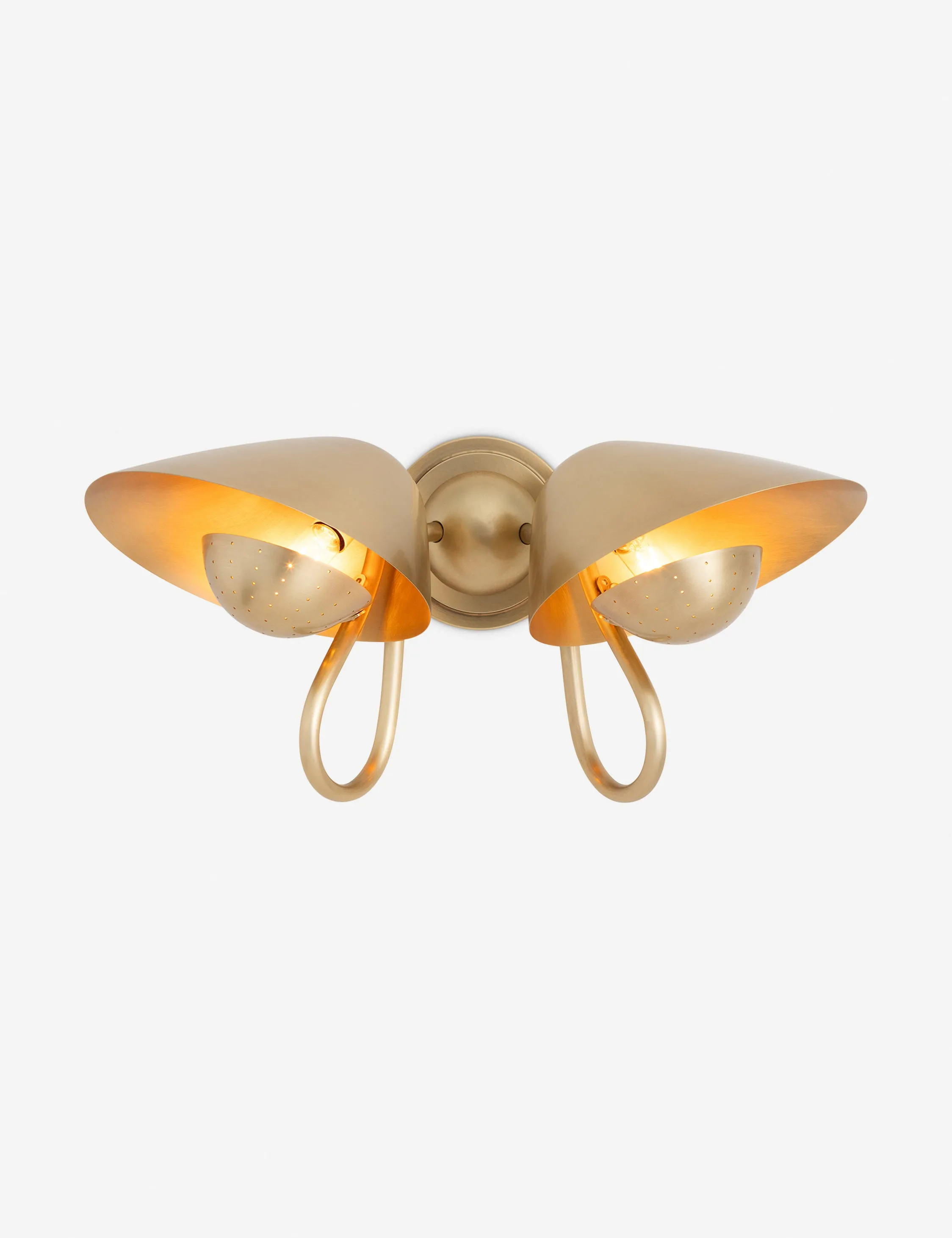 Keaton Double Sconce by Regina Andrew Lulu and Georgia