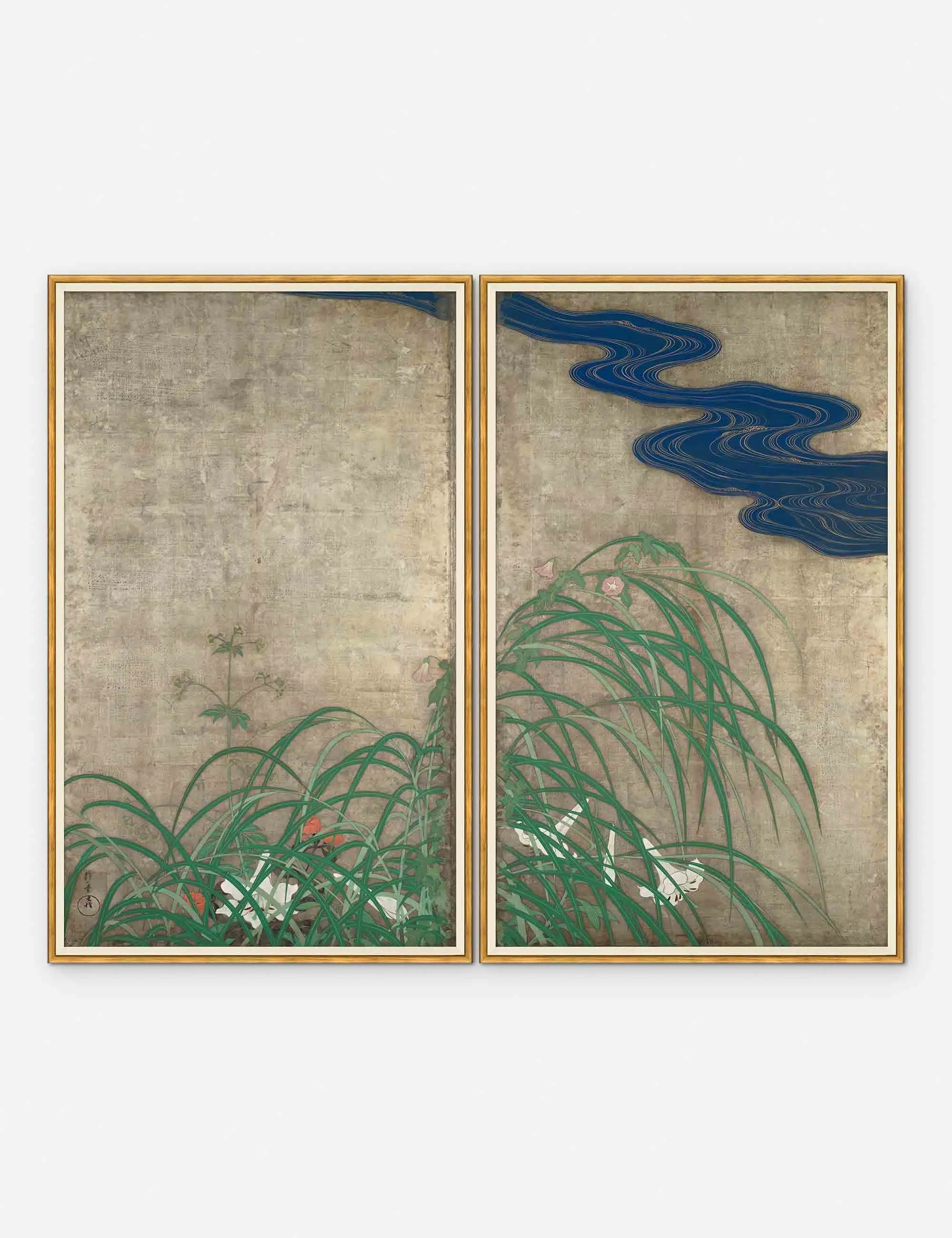 Landscape Panels 1 & 2 Print (Set of 2) Lulu and Georgia