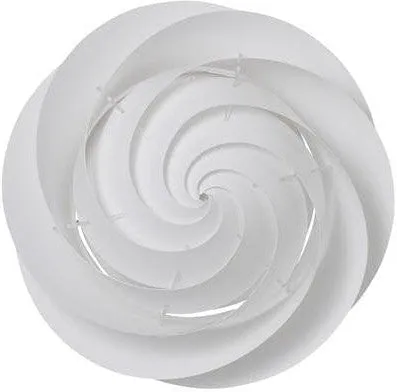 Le Klint Swirl Wall/Ceiling Lamp, White ø37 Cm
