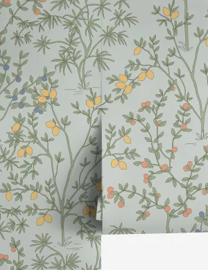 Lemon Grove Peel   Stick Wallpaper by Erin & Ben Co. Lulu and Georgia