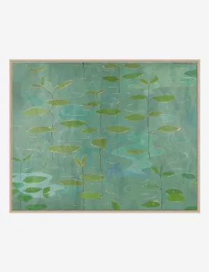Lilies Print by Paule Marrot Lulu and Georgia