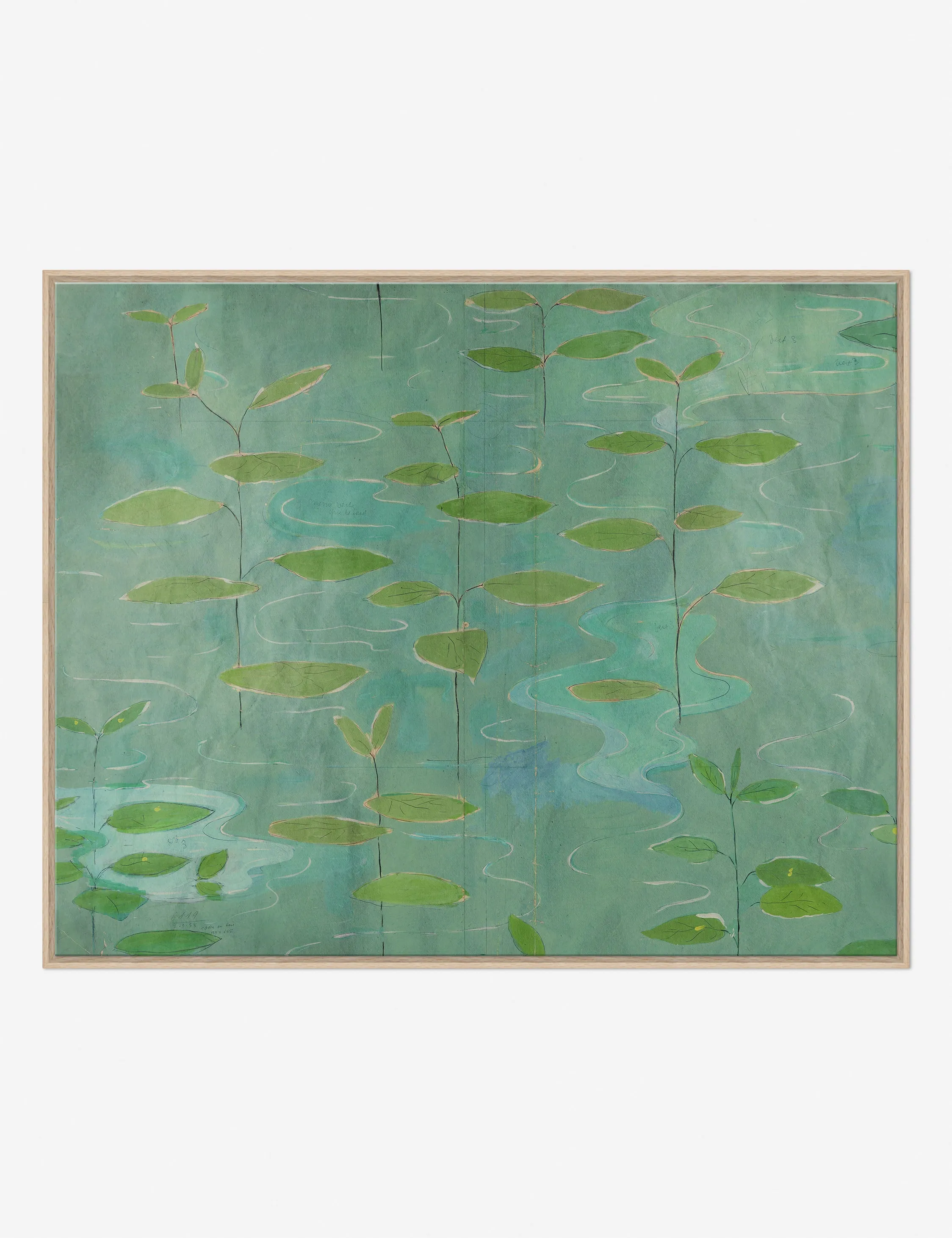 Lilies Print by Paule Marrot Lulu and Georgia
