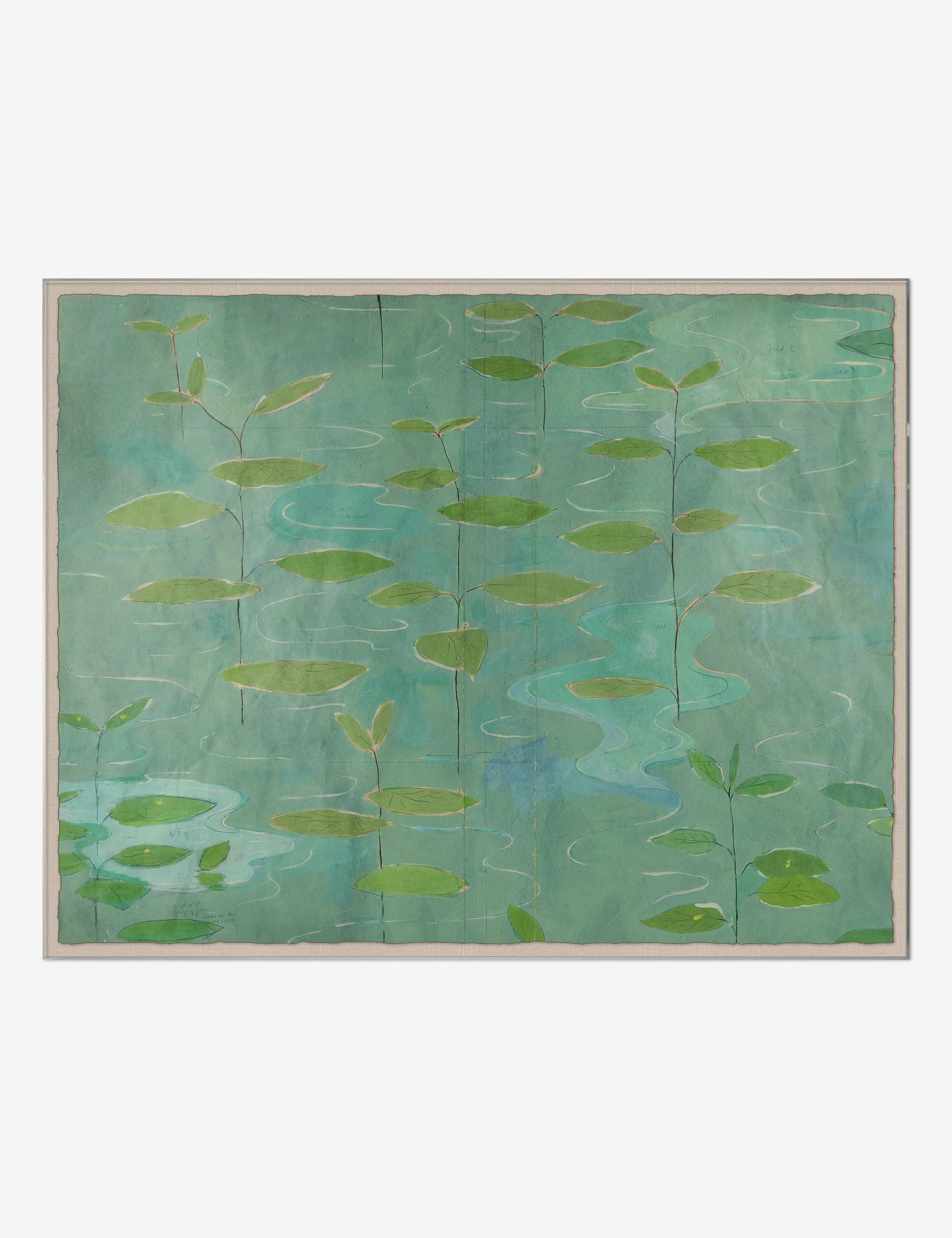 Lilies Print by Paule Marrot Lulu and Georgia