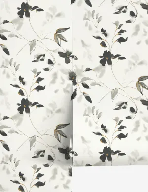 Linden Flower Premium Peel   Stick Wallpaper Lulu and Georgia