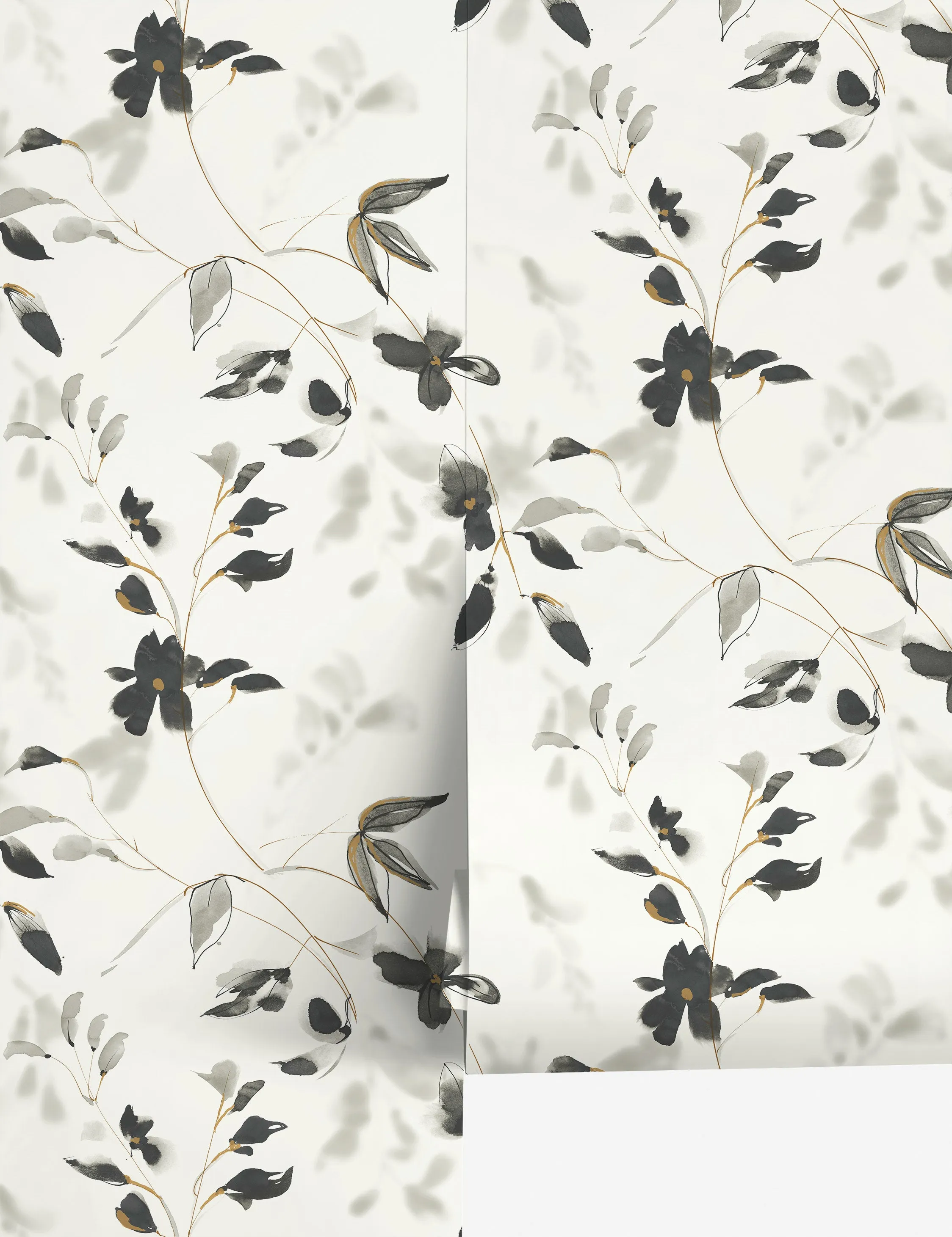 Linden Flower Premium Peel   Stick Wallpaper Lulu and Georgia