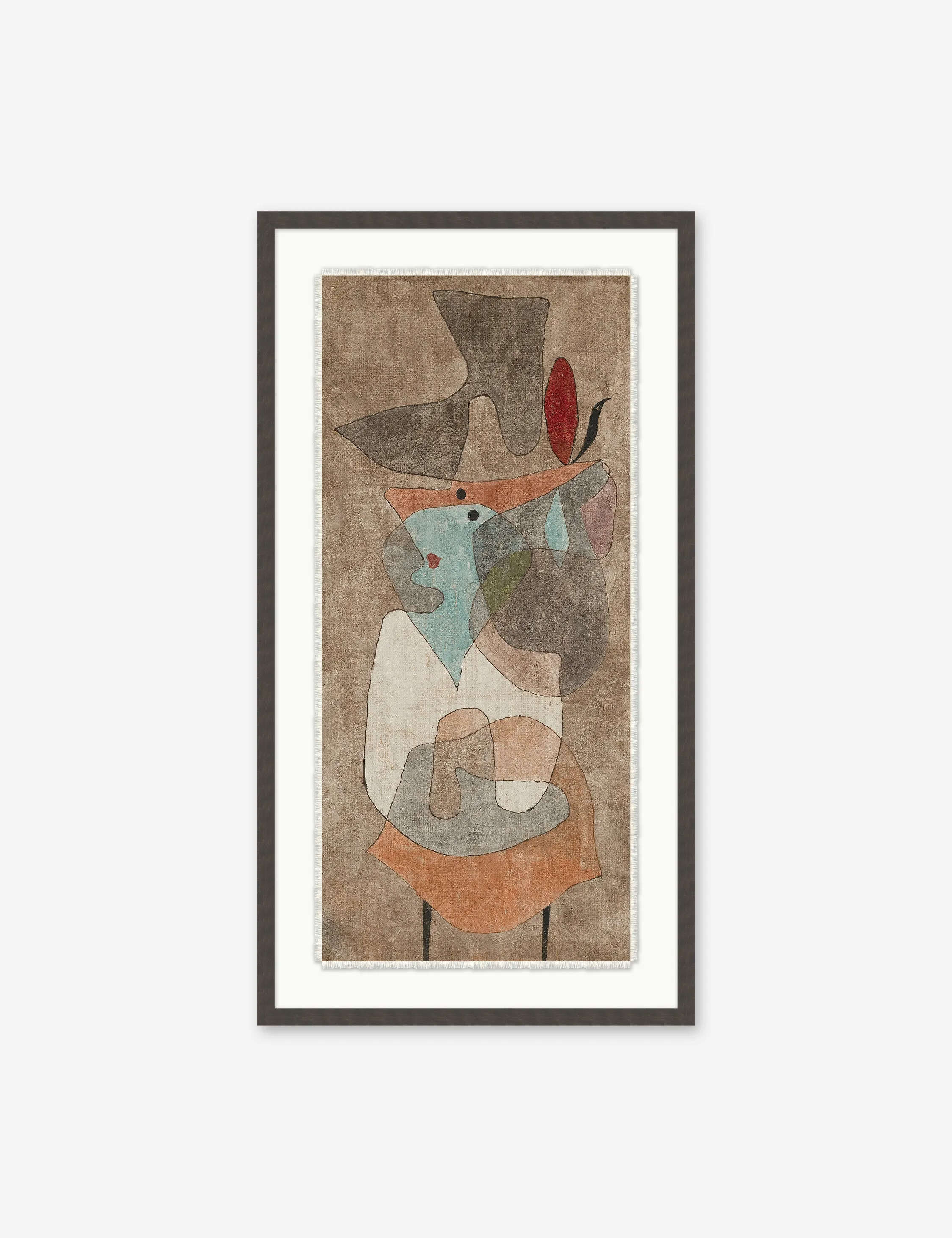 Linen Figure Wall Art Lulu and Georgia