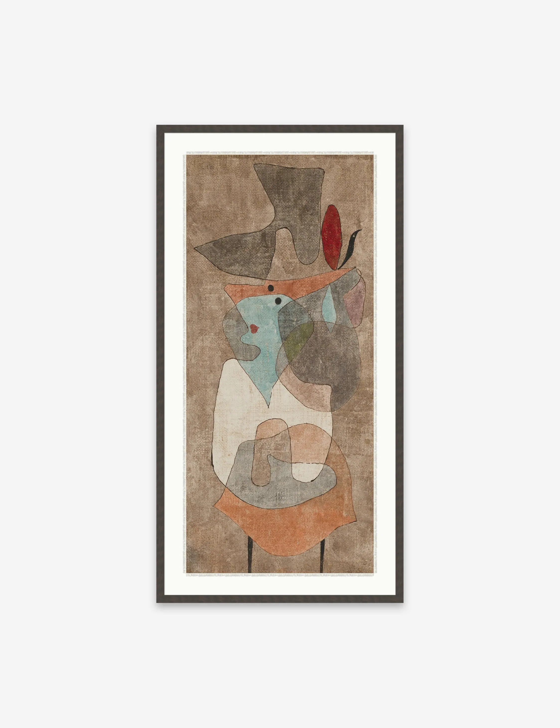 Linen Figure Wall Art Lulu and Georgia