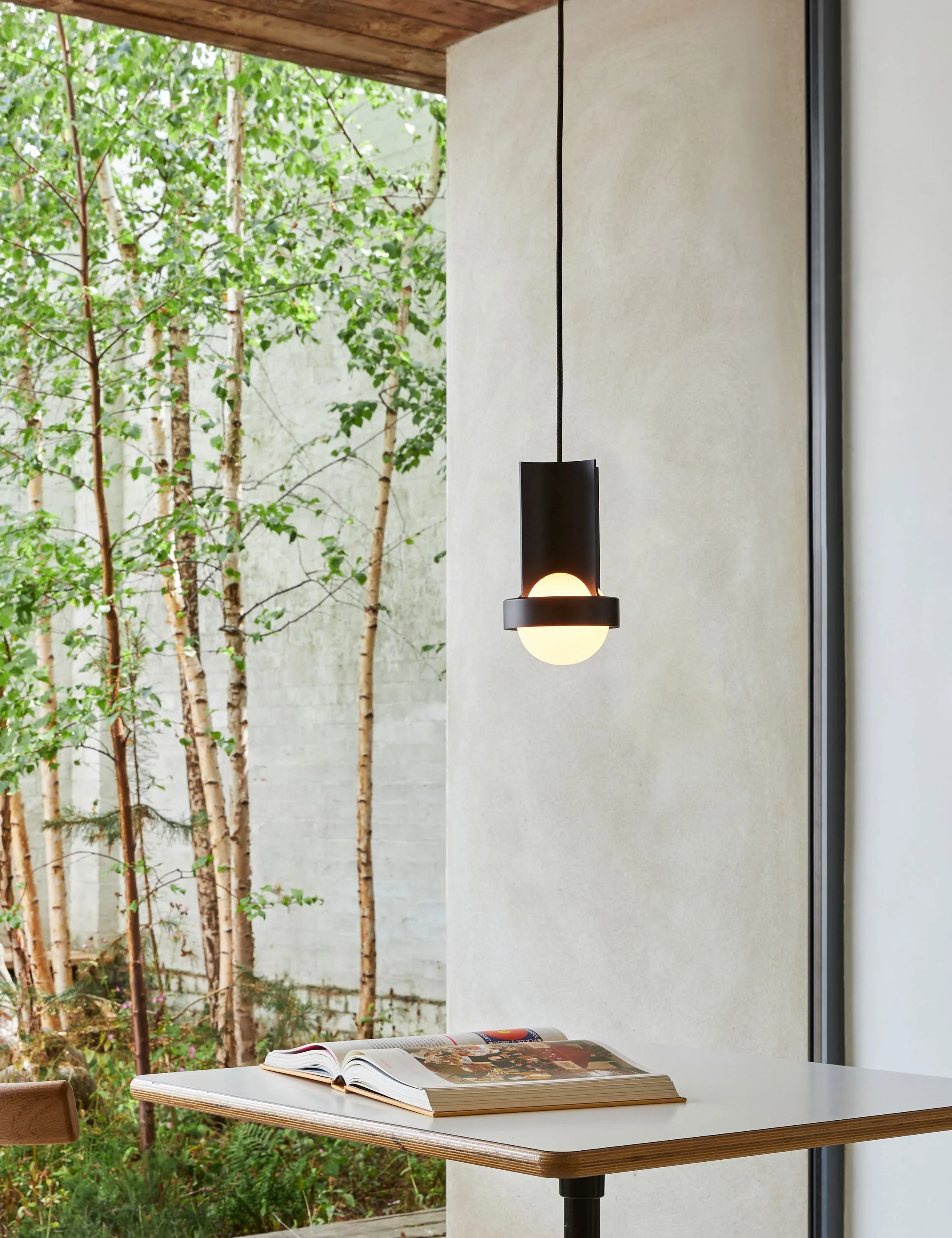 Loop Pendant Light with Sphere III by Tala Lulu and Georgia